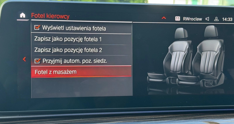 BMW Seria 5 cena 188999 przebieg: 119000, rok produkcji 2020 z Tarnobrzeg małe 781
